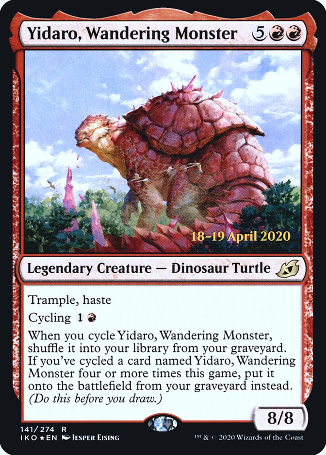 Yidaro, Wandering Monster  [Ikoria: Lair of Behemoths Prerelease Promos] | Cards and Coasters CA