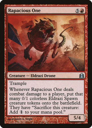 Rapacious One [Commander 2011] | Cards and Coasters CA