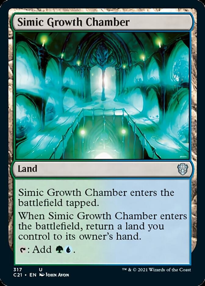 Simic Growth Chamber [Commander 2021] | Cards and Coasters CA
