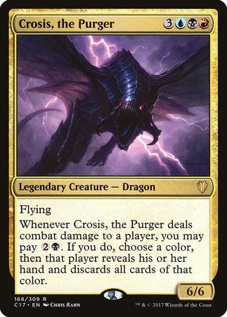 Crosis, the Purger [Commander 2017] | Cards and Coasters CA