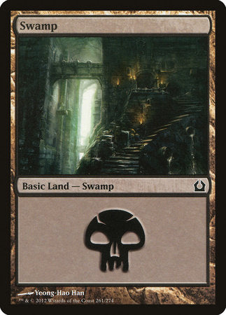 Swamp (261) [Return to Ravnica] | Cards and Coasters CA