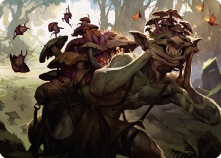 Sprouting Goblin Art Card [Dominaria United Art Series] | Cards and Coasters CA