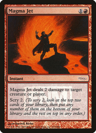 Magma Jet [Friday Night Magic 2009] | Cards and Coasters CA