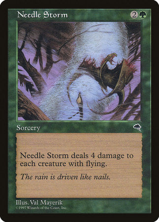 Needle Storm [Tempest] | Cards and Coasters CA