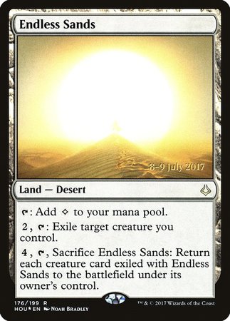 Endless Sands [Hour of Devastation Promos] | Cards and Coasters CA