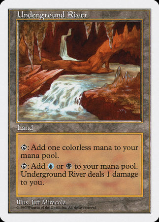 Underground River [Fifth Edition] | Cards and Coasters CA