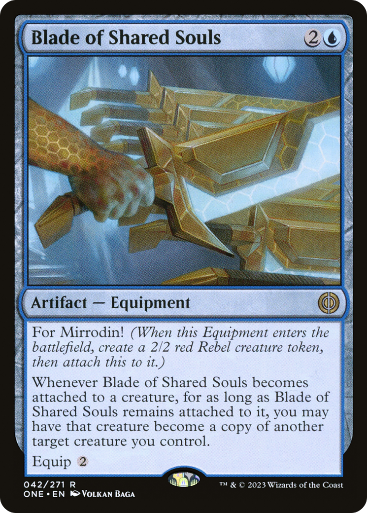 Blade of Shared Souls [Phyrexia: All Will Be One] | Cards and Coasters CA