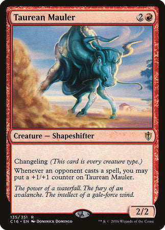 Taurean Mauler [Commander 2016] | Cards and Coasters CA