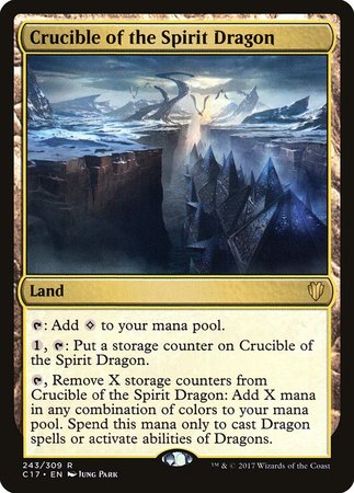 Crucible of the Spirit Dragon [Commander 2017] | Cards and Coasters CA