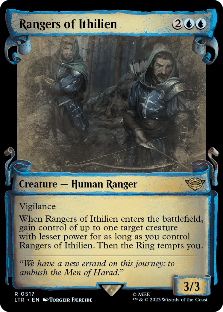 Rangers of Ithilien [The Lord of the Rings: Tales of Middle-Earth Showcase Scrolls] | Cards and Coasters CA