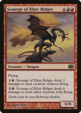 Scourge of Kher Ridges [Future Sight] | Cards and Coasters CA