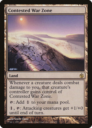 Contested War Zone [Mirrodin Besieged] | Cards and Coasters CA