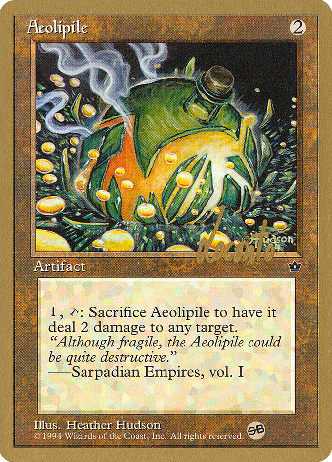 Aeolipile (Michael Loconto) (SB) [Pro Tour Collector Set] | Cards and Coasters CA