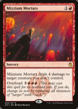 Mizzium Mortars [GRN Guild Kit] | Cards and Coasters CA