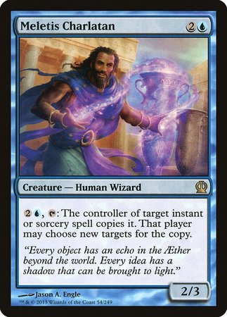 Meletis Charlatan [Theros] | Cards and Coasters CA