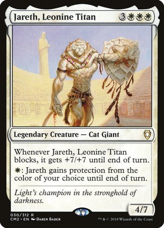 Jareth, Leonine Titan [Commander Anthology Volume II] | Cards and Coasters CA