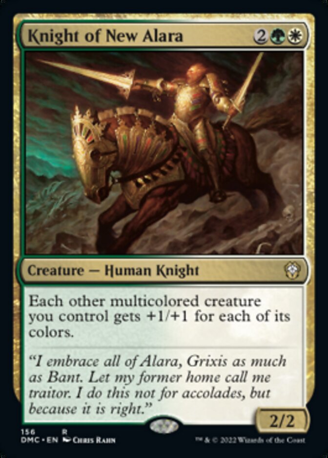 Knight of New Alara [Dominaria United Commander] | Cards and Coasters CA