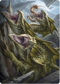 Grakmaw, Skyclave Ravager Art Card [Zendikar Rising Art Series] | Cards and Coasters CA