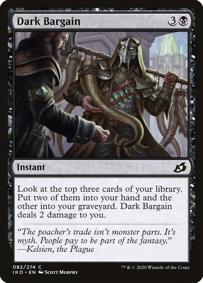 Dark Bargain [Ikoria: Lair of Behemoths] | Cards and Coasters CA