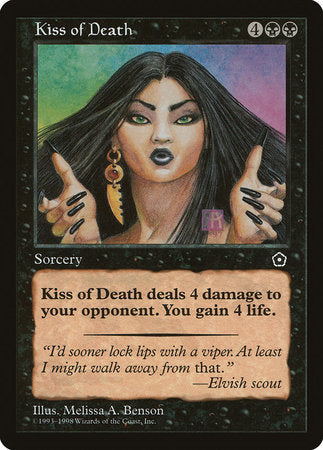 Kiss of Death [Portal Second Age] | Cards and Coasters CA