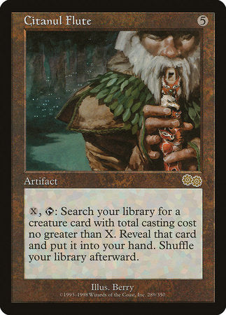 Citanul Flute [Urza's Saga] | Cards and Coasters CA