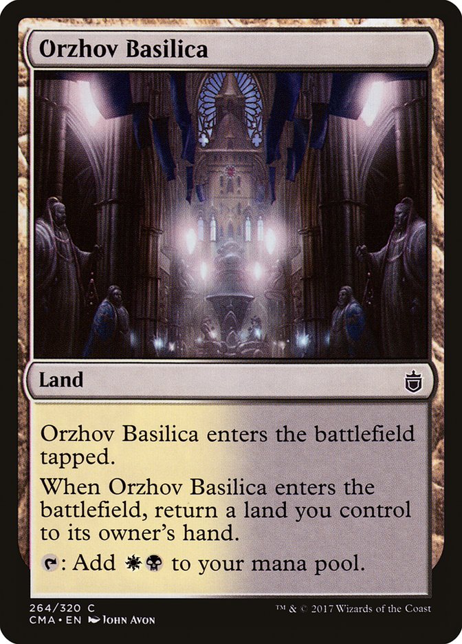 Orzhov Basilica [Commander Anthology] | Cards and Coasters CA