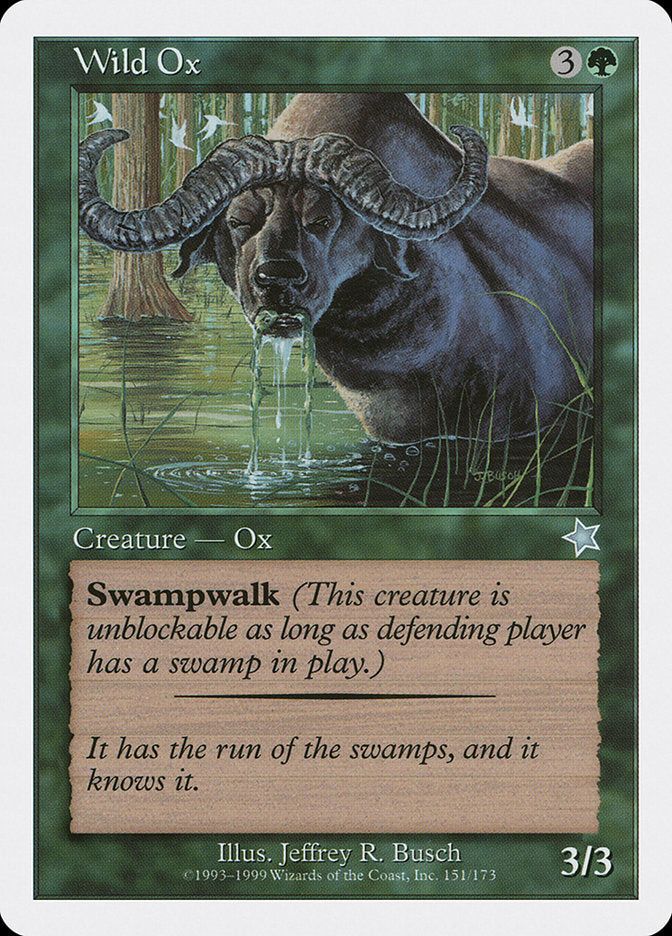 Wild Ox [Starter 1999] | Cards and Coasters CA