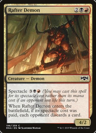 Rafter Demon [Ravnica Allegiance] | Cards and Coasters CA