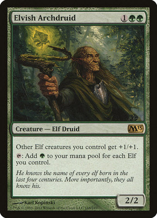 Elvish Archdruid [Magic 2013] | Cards and Coasters CA