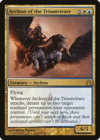 Archon of the Triumvirate [Return to Ravnica] | Cards and Coasters CA