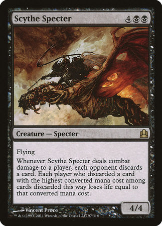 Scythe Specter [Commander 2011] | Cards and Coasters CA