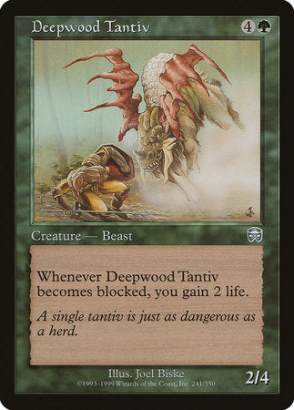 Deepwood Tantiv [Mercadian Masques] | Cards and Coasters CA