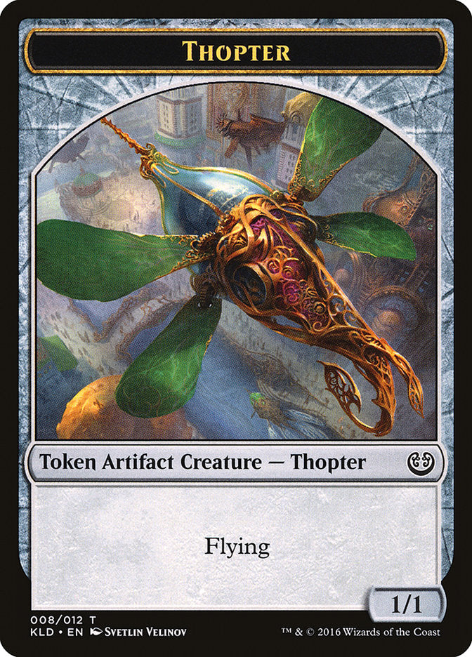 Thopter (008/012) [Kaladesh Tokens] | Cards and Coasters CA