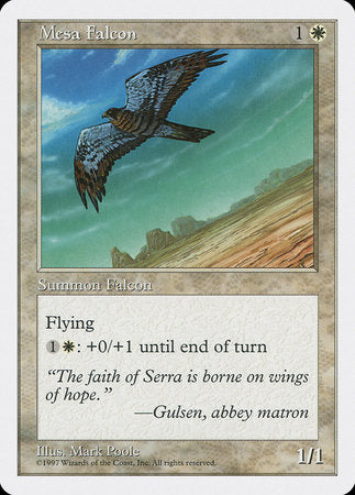 Mesa Falcon [Fifth Edition] | Cards and Coasters CA