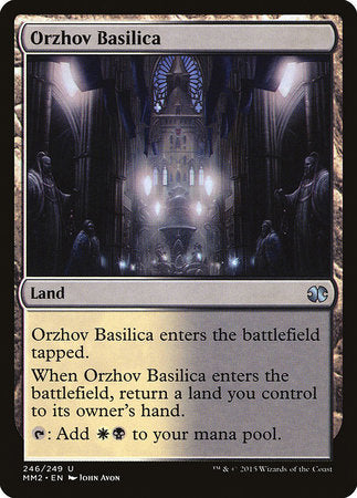 Orzhov Basilica [Modern Masters 2015] | Cards and Coasters CA