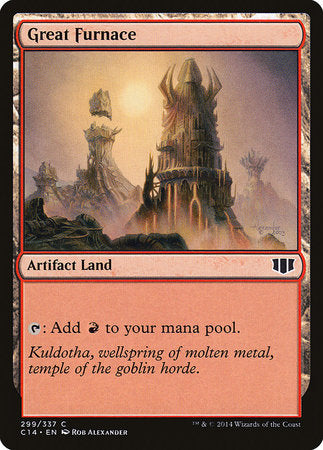 Great Furnace [Commander 2014] | Cards and Coasters CA