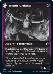 Ecstatic Awakener // Awoken Demon [Innistrad: Double Feature] | Cards and Coasters CA