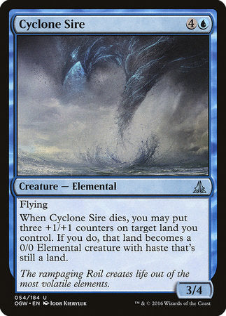 Cyclone Sire [Oath of the Gatewatch] | Cards and Coasters CA