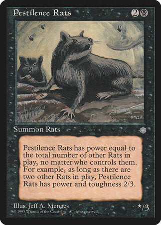 Pestilence Rats [Ice Age] | Cards and Coasters CA