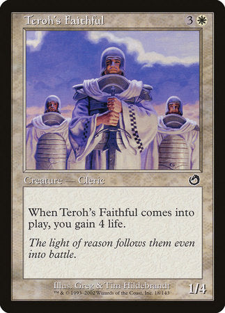 Teroh's Faithful [Torment] | Cards and Coasters CA
