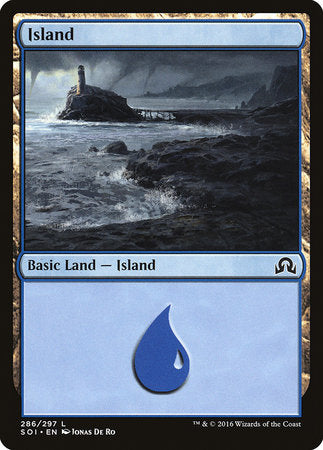 Island (286) [Shadows over Innistrad] | Cards and Coasters CA