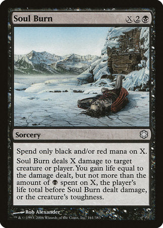 Soul Burn [Coldsnap Theme Decks] | Cards and Coasters CA