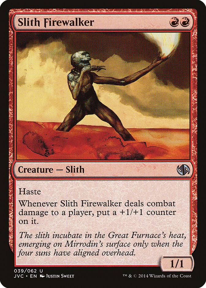 Slith Firewalker [Duel Decks Anthology] | Cards and Coasters CA