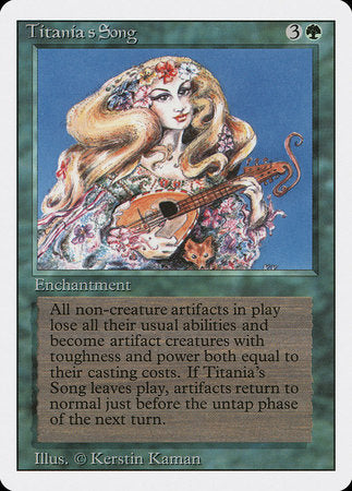 Titania's Song [Revised Edition] | Cards and Coasters CA