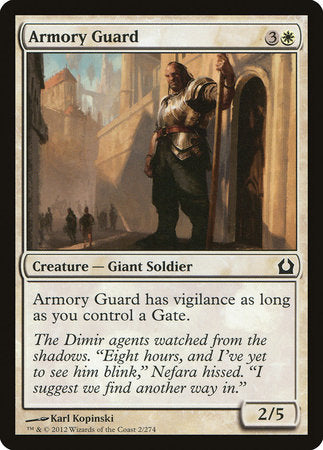 Armory Guard [Return to Ravnica] | Cards and Coasters CA