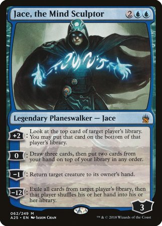 Jace, the Mind Sculptor [Masters 25] | Cards and Coasters CA