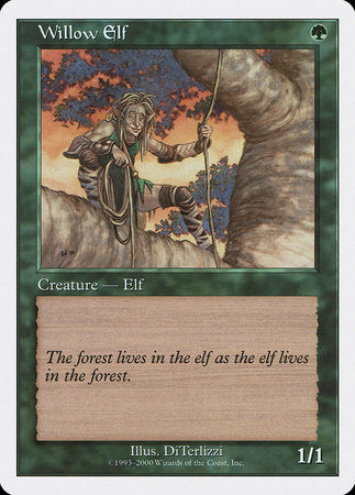 Willow Elf [Starter 2000] | Cards and Coasters CA