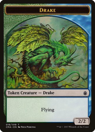 Drake Token (018) [Commander Anthology Tokens] | Cards and Coasters CA