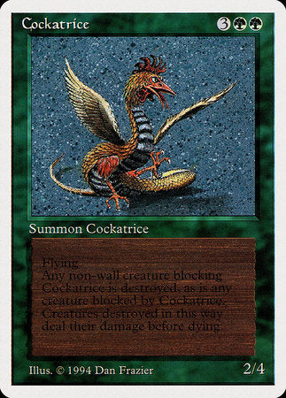 Cockatrice [Summer Magic / Edgar] | Cards and Coasters CA