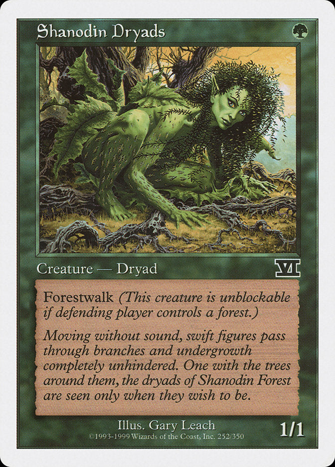 Shanodin Dryads [Classic Sixth Edition] | Cards and Coasters CA